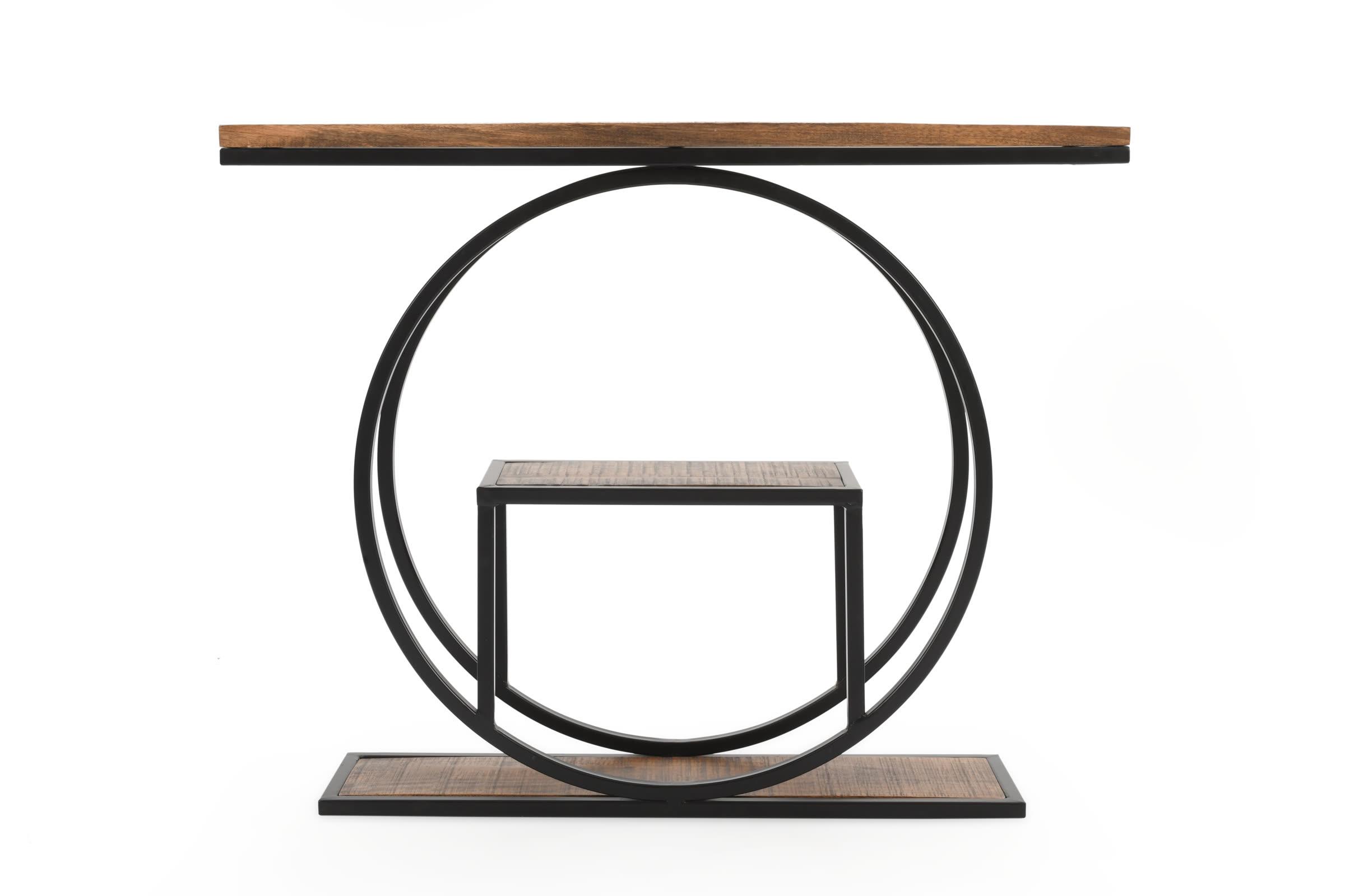 Round Iron Console, full piece