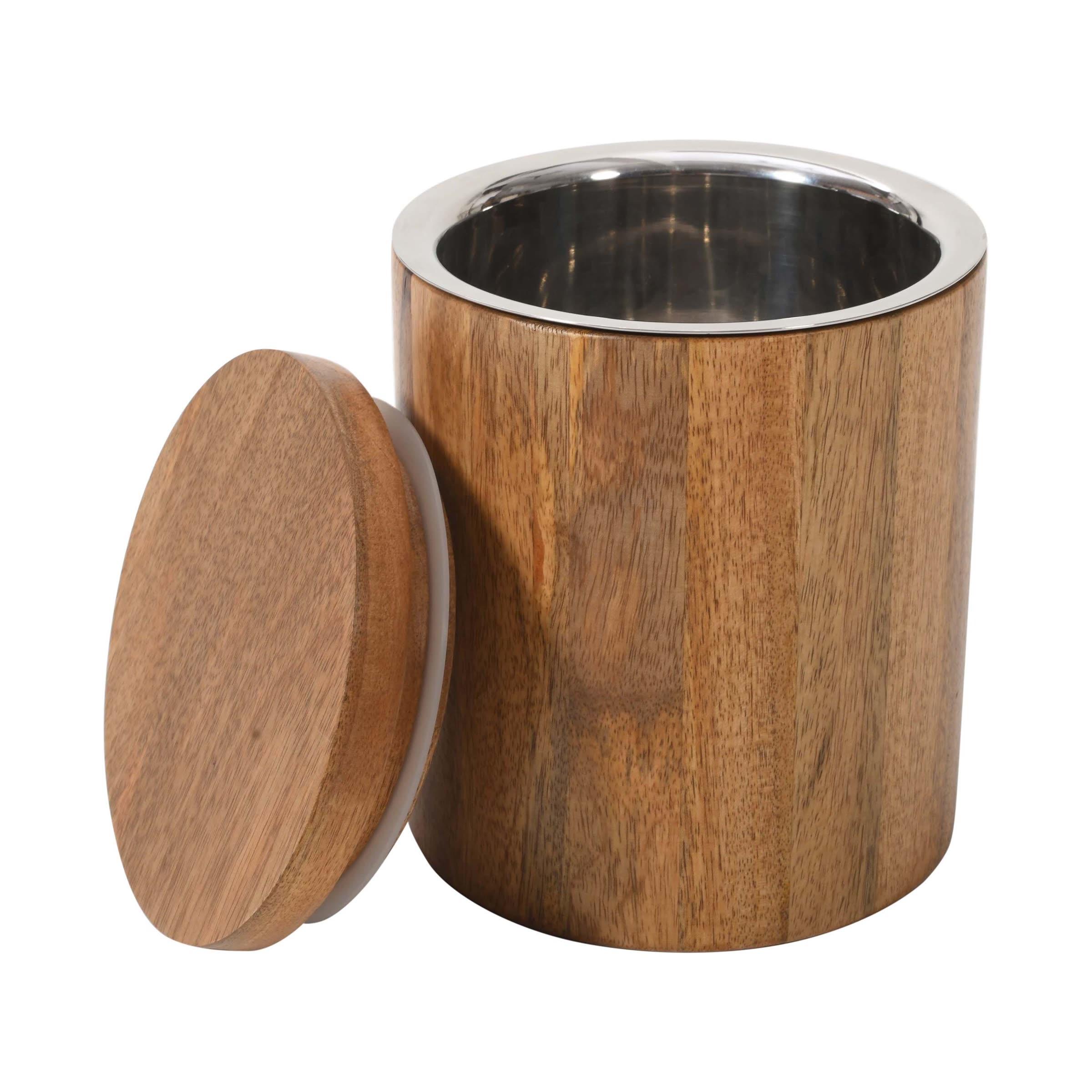 Turned Wood Jar, full piece